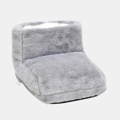 Trådløs Elektrisk Fodvarmer – Bærbar og Hyggelig Varme til Kolde Dage Home Tech Butik Grå