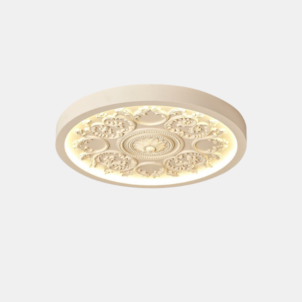 Moderne Loftlampe i Resin – Dæmpbar Elegance med Naturligt Resin Design Deckenleuchten Tech Butik Lysbrun Lille