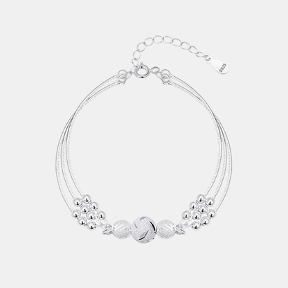 Luksus Lucky Sølvarmbånd – Elegant Charme for Velstand & Stil Jewelry Tech Butik