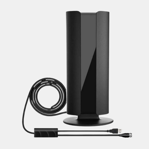 Premium Indendørs Antenne – 360 Mil Rækkevidde for Overlegen Signal og Skarp HDTV-Modtagelse Indoor TV Antenna Tech Butik Sort