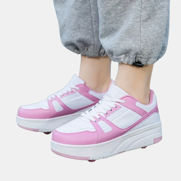 Rullesportssko – Stilfuld Komfort med Glidende Rullebevægelse Shoes Tech Butik Lyserød 29