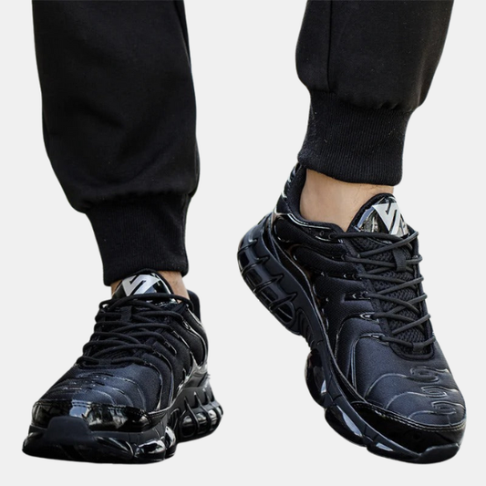 Herresikkerhedssko med ståltåkappe – Holdbar beskyttelse til hårdt arbejde Men's shoes Tech Butik Sort 40