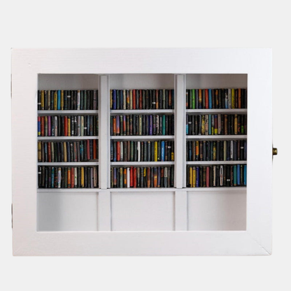 Bogreol til Angstlindring – Dit Personlige Fristed for Fred og Mindfulness Home & Decor Tech Butik Hvid