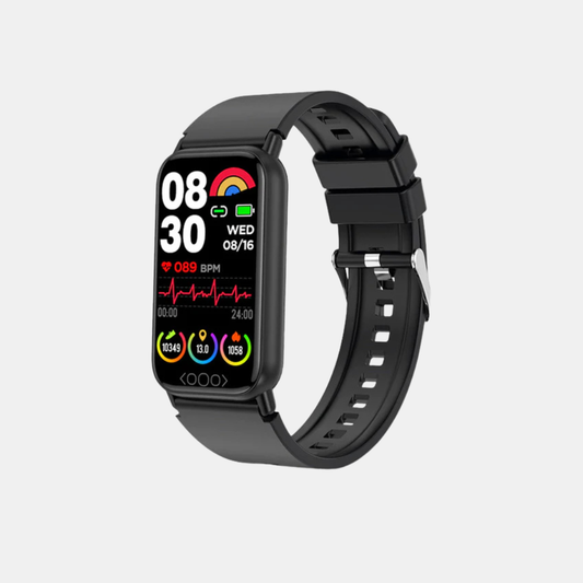 Smartwatch med Multi-Dimensionel Sundhedsovervågning – Avanceret Fitness Tracker Smart Watch Tech Butik Sort