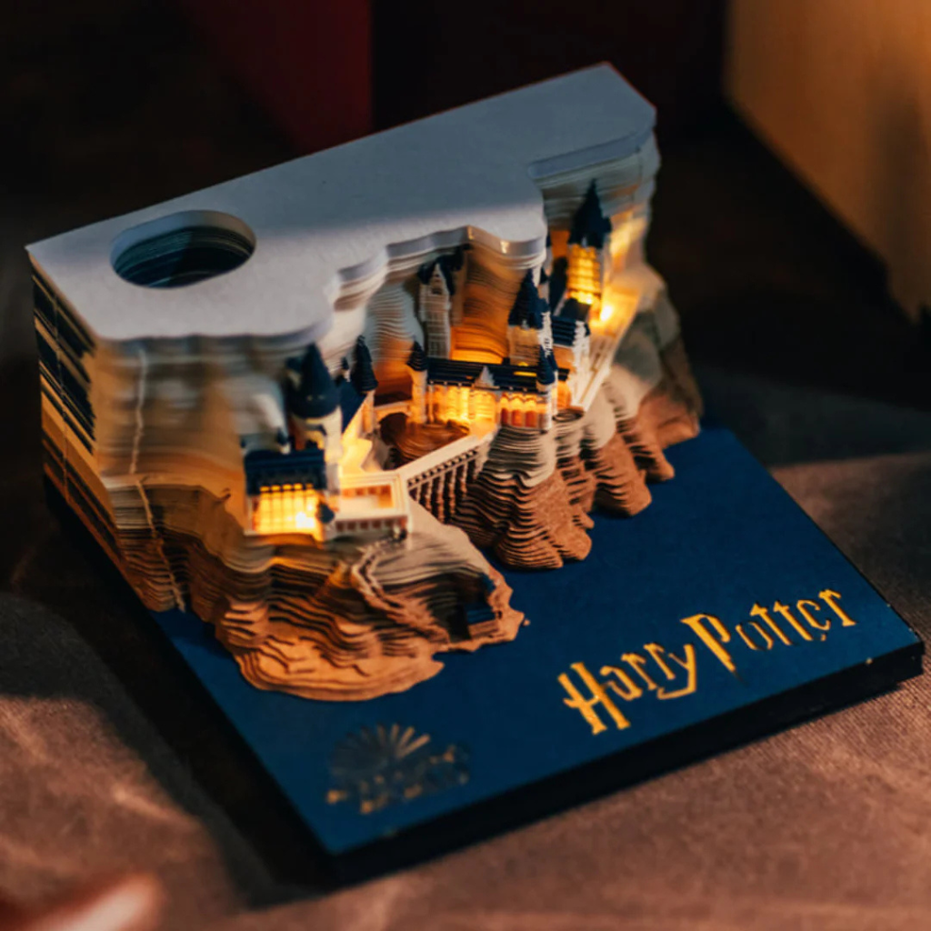 3D Kalender Memo Pad – Kreativ Skrivebordsorganisator til Noter og Planlægning Calendar Tech Butik