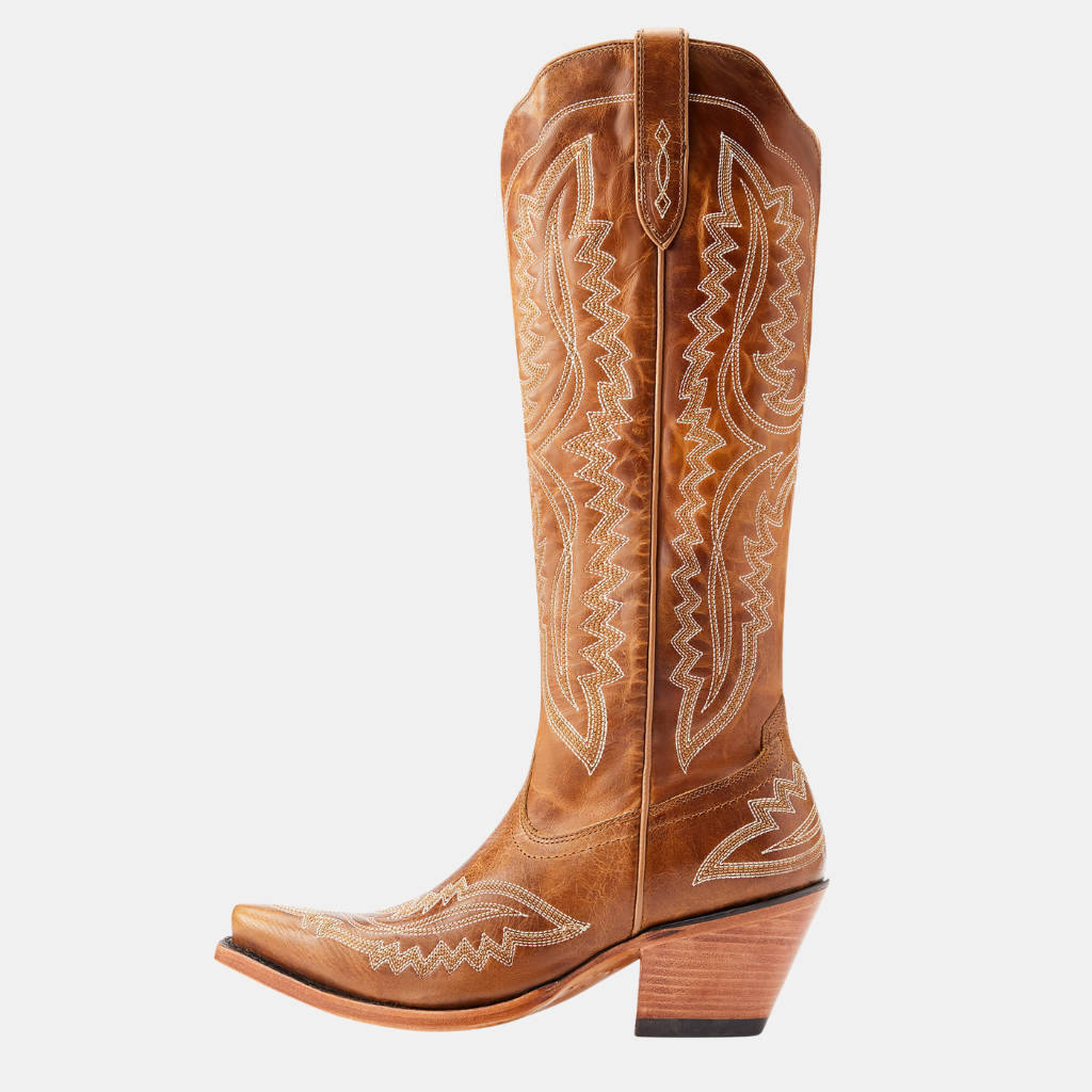 Western Cowgirl Støvler – Stilfuldt og Holdbart Fodtøj med Ægte Western Flair Women's Boots Tech Butik Korn 35