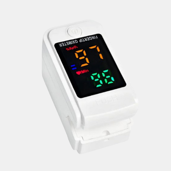 Bærbar Oximeter – Hurtig og Præcis Måling af Blodets Iltmætning På Farten Personal care Tech Butik Hvid LK89 (LED-skærm)