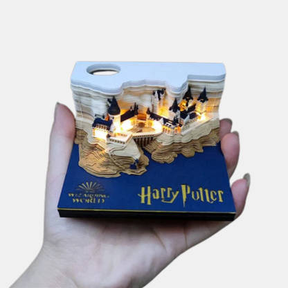 3D Kalender Memo Pad – Kreativ Skrivebordsorganisator til Noter og Planlægning Calendar Tech Butik