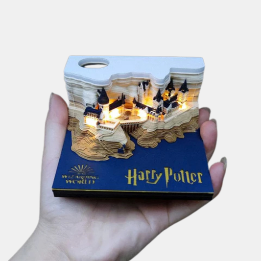 3D Kalender Memo Pad – Kreativ Skrivebordsorganisator til Noter og Planlægning Calendar Tech Butik