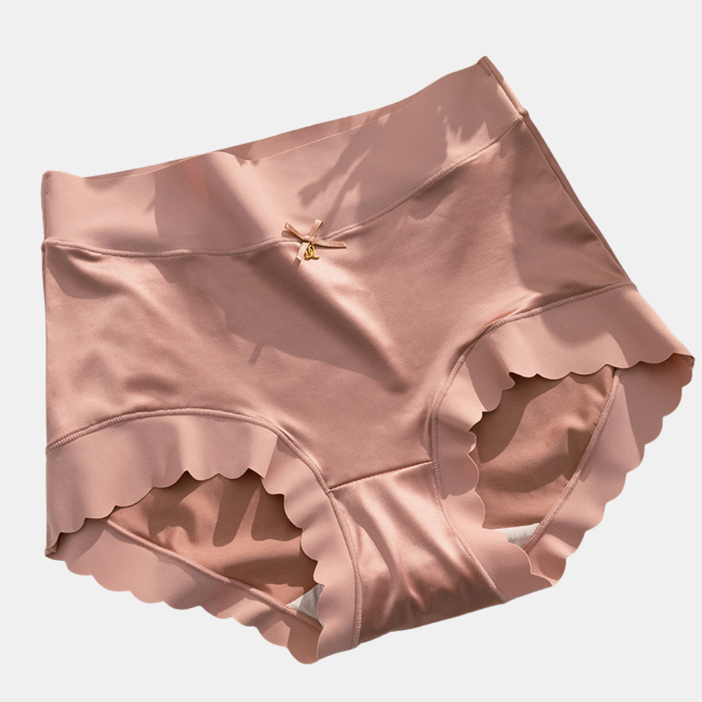 Antibakterielt Silkeundertøj til Kvinder – Hygroskopisk, Lugtfrit & Skånsom Gynækologisk Pleje Underwear Tech Butik Rødvin - 3 M（40-60kg）