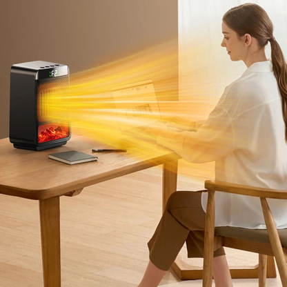 Elektrisk Varmeovn – Kompakt og Kraftfuld Varme til Hygge og Komfort Heater Tech Butik