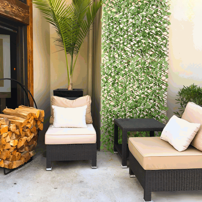 Kunstigt Havebladehegn – Æbleblad Hæk til Udendørs Dekoration Home & Decor Tech Butik