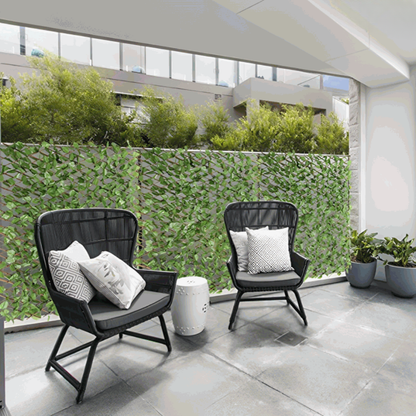 Kunstigt Havebladehegn – Æbleblad Hæk til Udendørs Dekoration Home & Decor Tech Butik