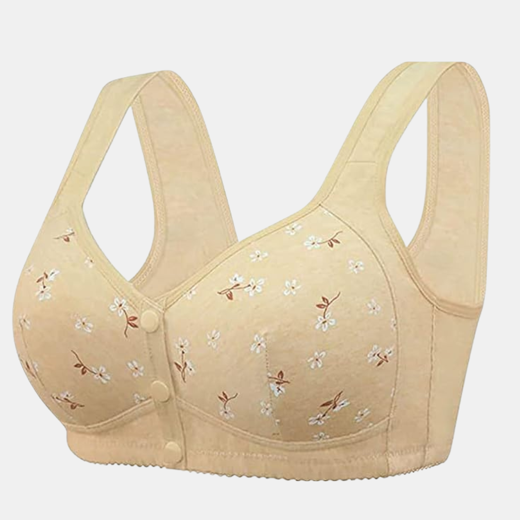 Posturalkorrektion BH med Lukning – Justerbar Støtte til Forbedret Justering og Komfort Bra Tech Butik 3x Beige M