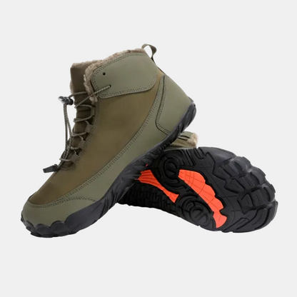 Termiske Fleece Barfodssko – Varm, Fleksibel og Komfortabel i Vinteren Boots Tech Butik skovgrøn 36