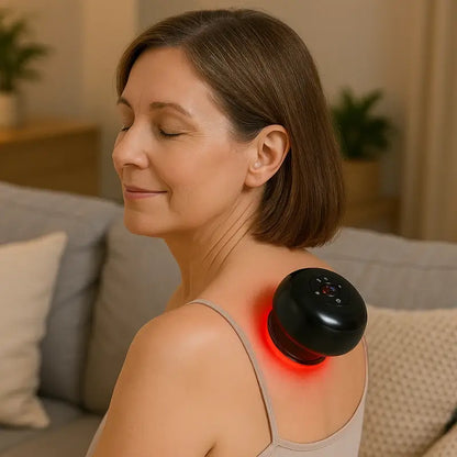 Smart Kopmassageapparat – Øjeblikkelig Lindring af Muskelsmerter Hjemme Massager Tech Butik