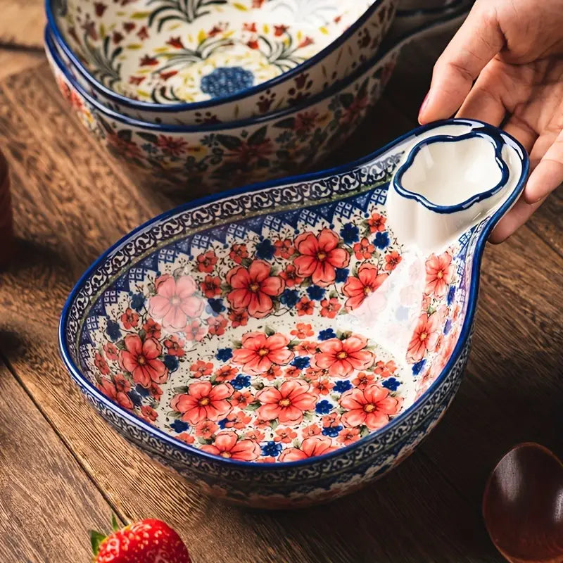 Keramikskål med Integreret Sauceafdeling Skåle Tech Butik