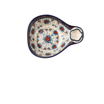 Keramikskål med Integreret Sauceafdeling Skåle Tech Butik Engblomst