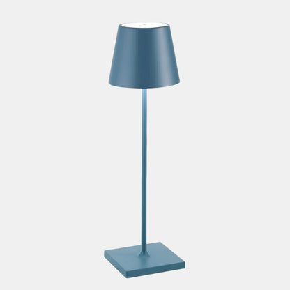 Trådløs genopladelig nordisk bordlampe til hyggelig atmosfære table lamp Tech Butik Blå