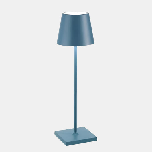 Trådløs genopladelig nordisk bordlampe til hyggelig atmosfære table lamp Tech Butik Blå