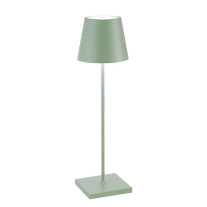 Trådløs genopladelig nordisk bordlampe til hyggelig atmosfære table lamp Tech Butik Grøn