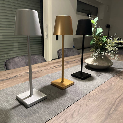 Trådløs Genopladelig Bordlampe – Moderne & Bærbar Belysning Belysning Tech Butik