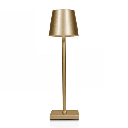 Trådløs Genopladelig Bordlampe – Moderne & Bærbar Belysning Belysning Tech Butik Guld