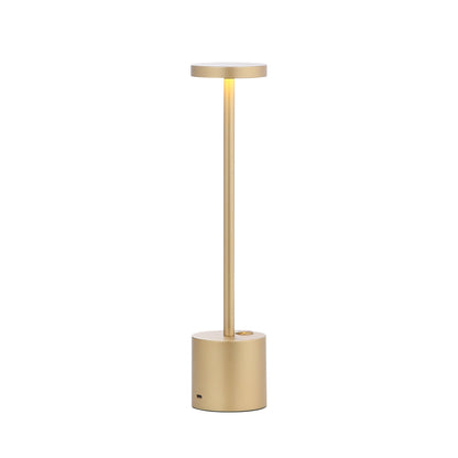 Elegant Trådløs Bordlampe i Messing – Moderne Brillans LED-lampe til Indendørs og Udendørs Brug Bordlamper Tech Butik