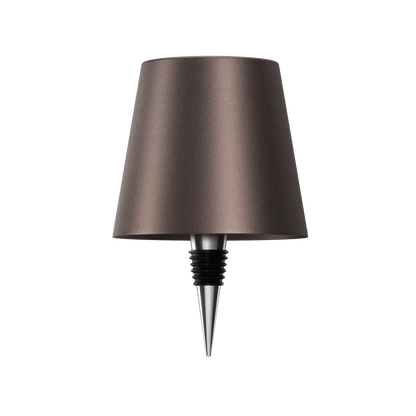 Trådløs Flaskelampe med Justerbar Lysstyrke – Elegant Lampe til Indendørs Brug Belysning Tech Butik BRUN