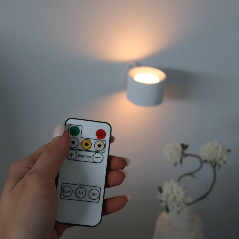 Trådløs LED Væglampe med Bevægelsessensor til Udendørs Sikkerhedsbelysning Belysning Tech Butik