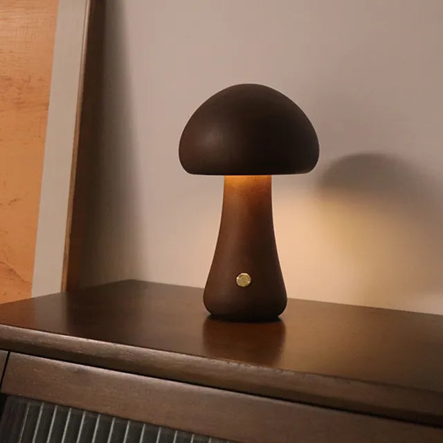 Unik Trådløs Svampebordlampe – Elegant, Fleksibel Belysning Overalt Belysning Tech Butik