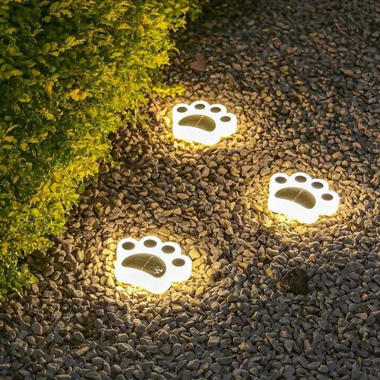 Trådløse Solar Paws Skab den Perfekte Stemning i Din Have Udendørs belysning Tech Butik