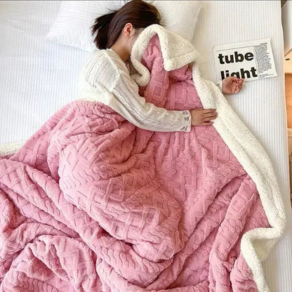 Ultrablødt Lammeuldsplaid – Hyggelig Vintervarme Tæpper & Plaider Tech Butik