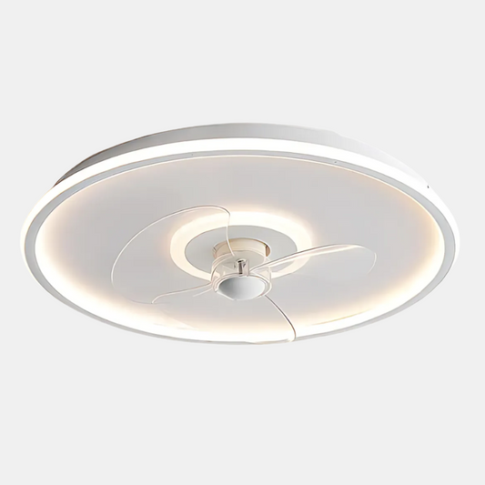 Ultratynd LED Loftventilator med Fjernbetjening Loftventilatorlampe Tech Butik