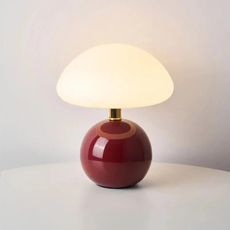 Unik og elegant svampelampe Lamp Tech Butik Rødvin