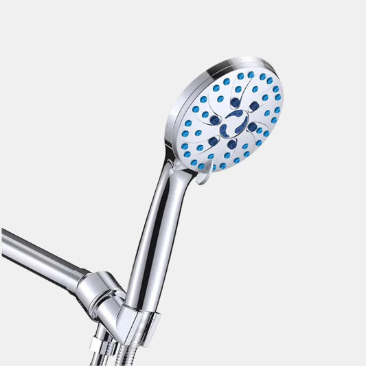 Håndholdt Brusehoved med 2‑Trins Spray – Justerbar Vandstrøm til en Forfriskende Bruseoplevelse Showerheads Tech Butik Chrome