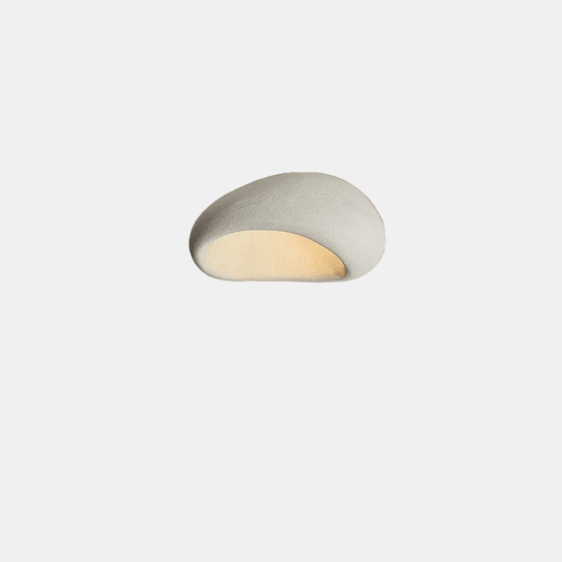 Elegant loftslampe med tekstur til moderne interiør Hængelamper Tech Butik Model A Hvid 30cm