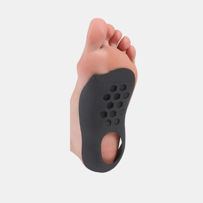 Ortopædiske Indlægssåler til Flade Fødder – Komfort & Støtte i Hverdagen Foot Care Tech Butik Sort M EU 35-39