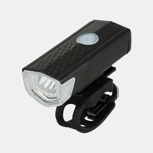 Genopladeligt Cykellys Sæt – Vandtæt LED Lys med 4 Tilstande til Sikker Cykling Cykellygter Tech Butik Sort