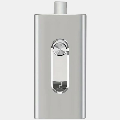 USB-flashdrev 3-i-1 – Praktisk Hukommelse til Android og PC Tech Butik Sølv 64GB