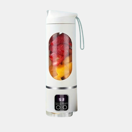 Genopladelig Blender – Bærbar Mini-Blender til Smoothies og Juice Tech Butik Hvid