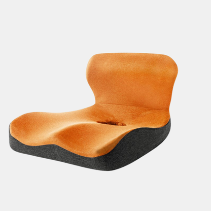 L-Formet Memoryskum Ortopædisk Pude – Ultimativ Komfort & Støtte Pillow Tech Butik Orange 40 × 35 × 8 cm (L × B × H)