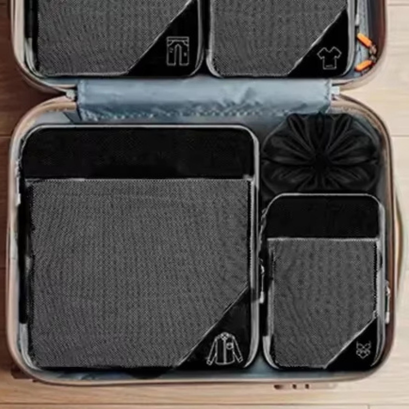 5-pak Kompressionsopbevaringskuber – Optimer Din Opbevaring med Lethed Tech Butik