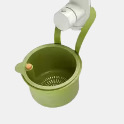 Anti-Tilstopnings Vaskekurv – Hygiejnisk Afløb med Nem Tømning Tech Butik Grøn