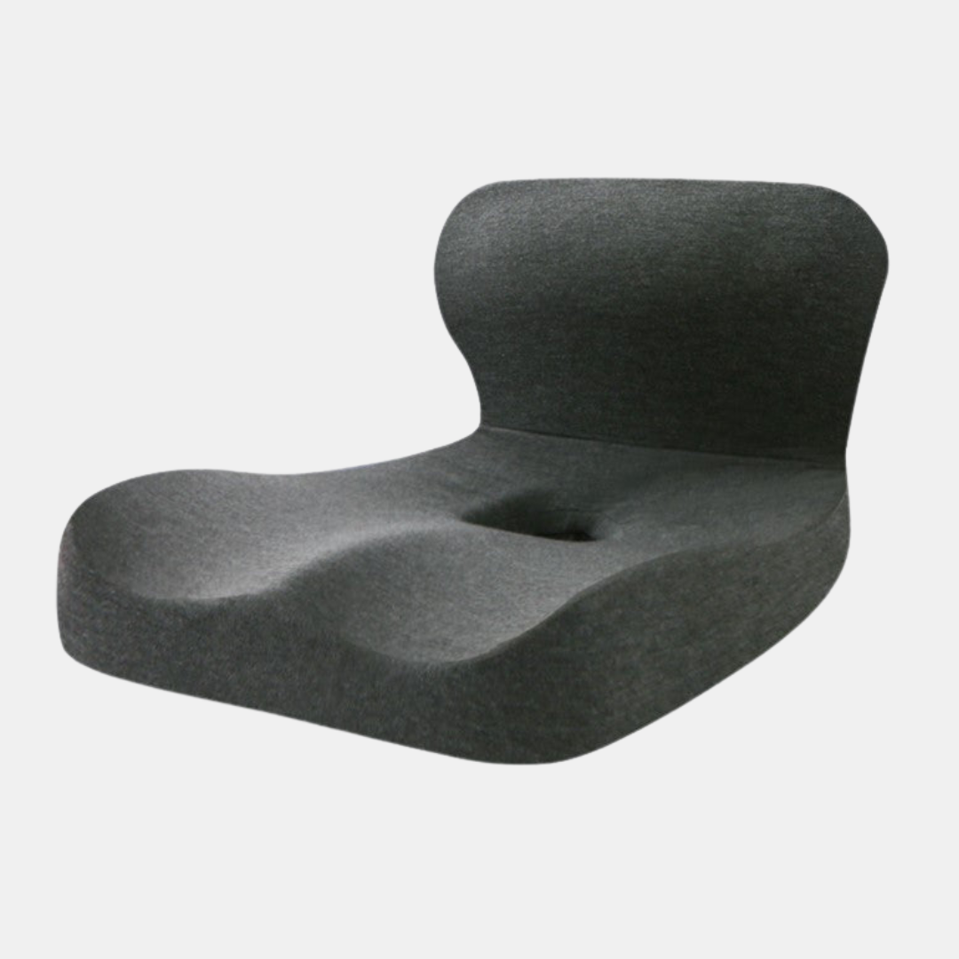 L-Formet Memoryskum Ortopædisk Pude – Ultimativ Komfort & Støtte Pillow Tech Butik Dyb grå 40 × 35 × 8 cm (L × B × H)