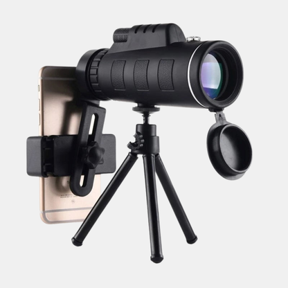 HD Monokular – Højtydende Vandtæt Teleskop med Smartphoneholder & Tripod Tech Butik