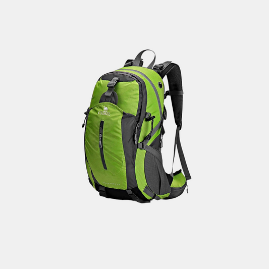 AdventureMax 36L Vandtæt Udendørs Rygsæk – Holdbar, Kompakt & Alsidig Vandretursrygsække Tech Butik Lime Grøn