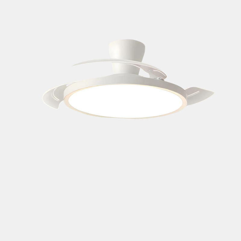 LumiAir Udfoldelig Loftventilator med Dæmpbart LED Lys – Moderne Komfort & Stil Loftventilatorer Tech Butik 105cm