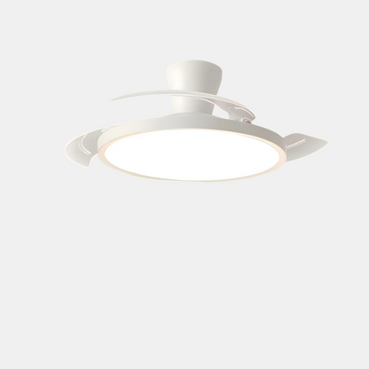 LumiAir Udfoldelig Loftventilator med Dæmpbart LED Lys – Moderne Komfort & Stil Loftventilatorer Tech Butik 105cm