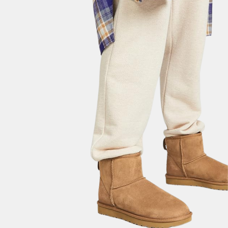 Brune Ankelstøvler Dame med Varm Pelsforing – Ultra Mini Platform Støvler Kvinders Støvler Tech Butik